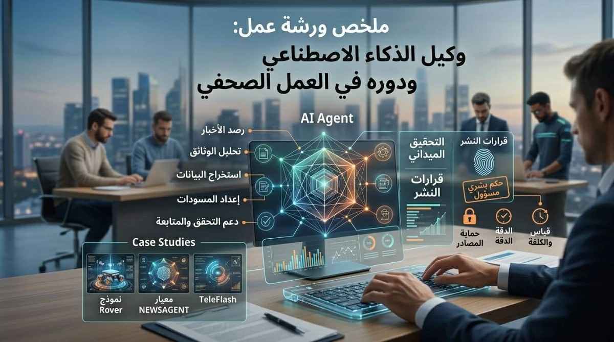 وكيل الذكاء الاصطناعي ودوره في العمل الصحفي