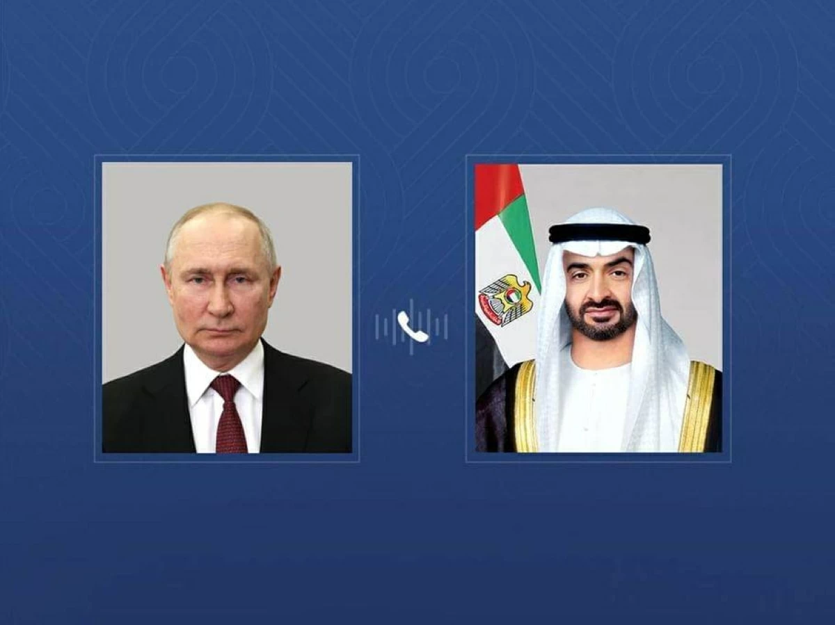 محمد بن زايد وبوتين يبحثان هاتفياً التطورات الإقليمية