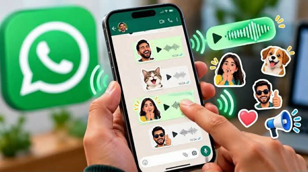 واتساب يختبر ميزة ملصقات تتحدث بضغطة على أندرويد..كيف تعمل؟