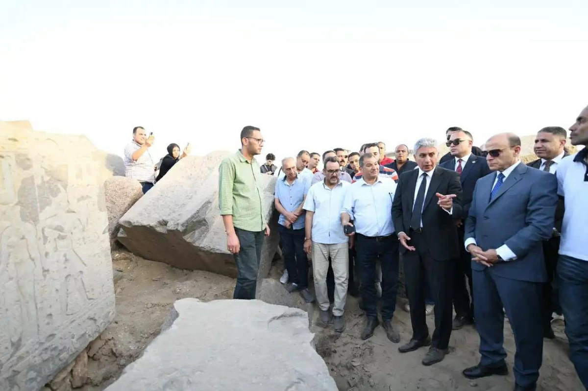 الآثار المصرية تدرس إعادة بناء «معبد بهبيت الحجارة»