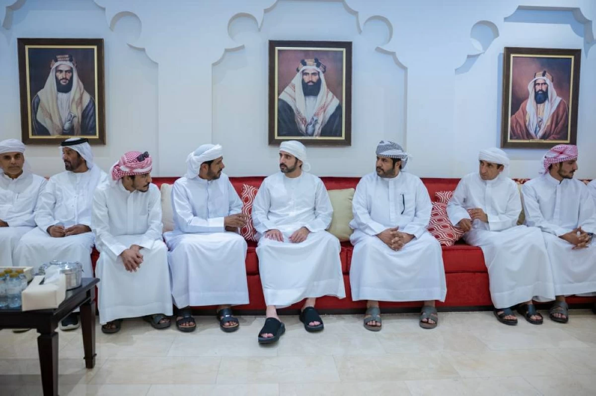 حمدان بن محمد يعزي في محمد حمد العامري