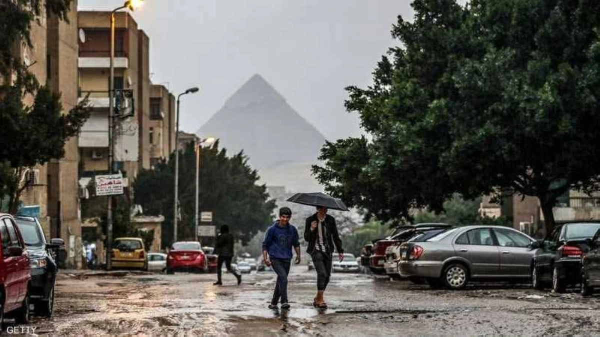 خريطة الطقس في مصر.. أمطار متفاوتة الشدة تضرب القاهرة والمحافظات اليوم