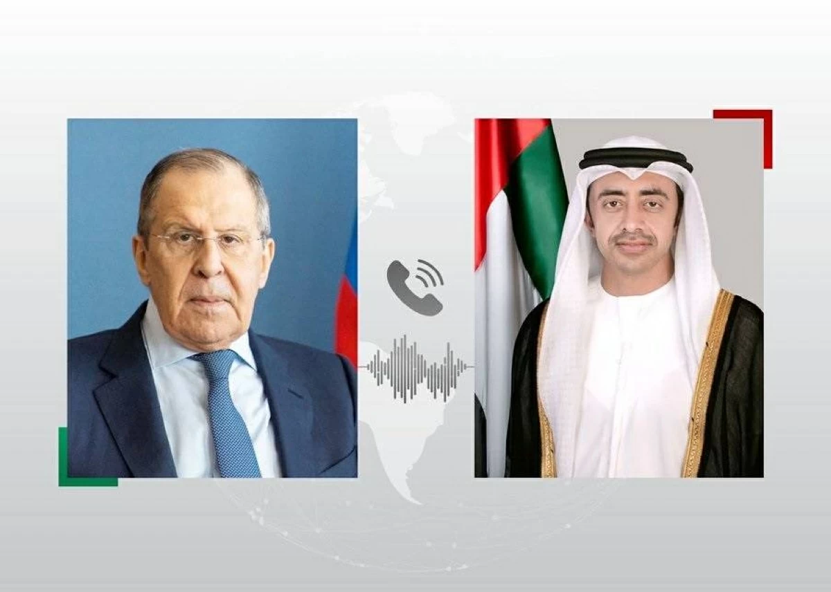 عبدالله بن زايد ولافروف يبحثان التطورات الإقليمية