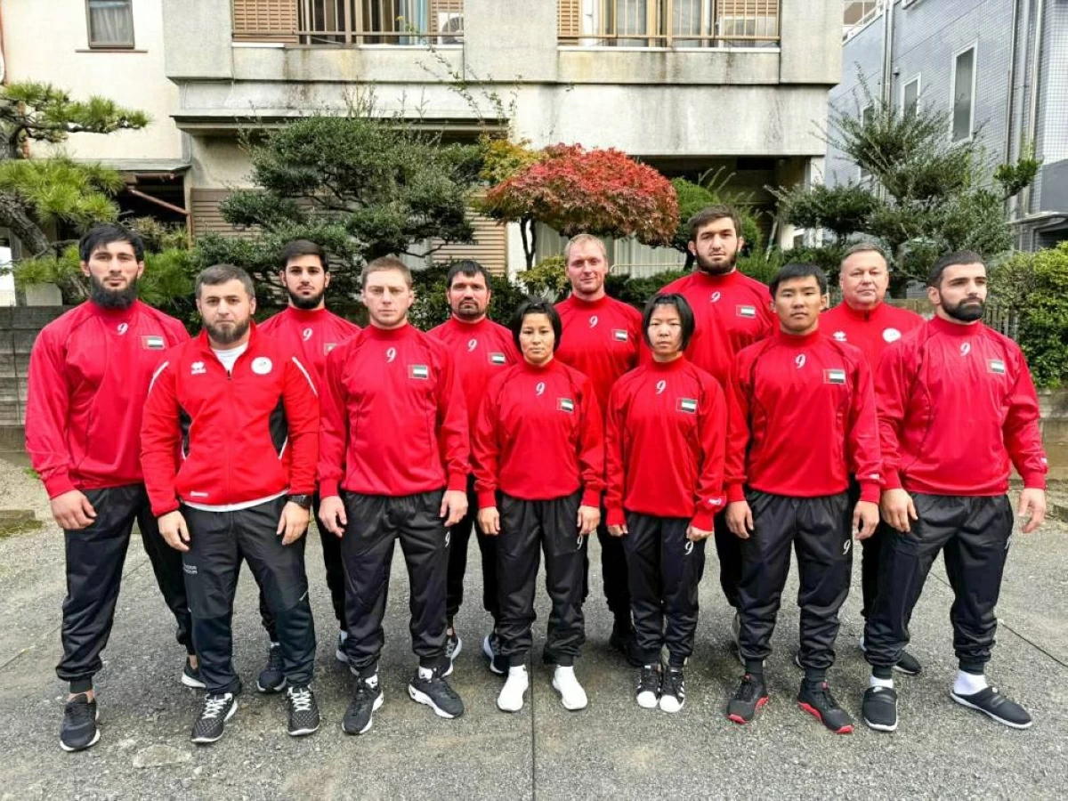 منتخب الجودو خلال معسكره بجورجيا