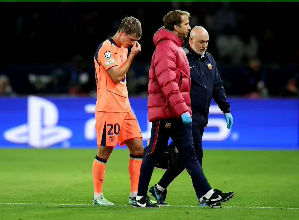 أولمو خارج الكلاسيكو رسمياً.. برشلونة يعلن غيابه شهراً