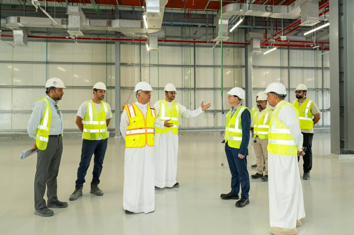 خلال جولة على المركز برئاسة غيث الغيث