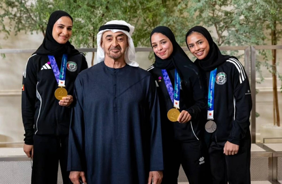 محمد بن زايد: الإمارات تولي القطاع الرياضي اهتماماً كبيراً