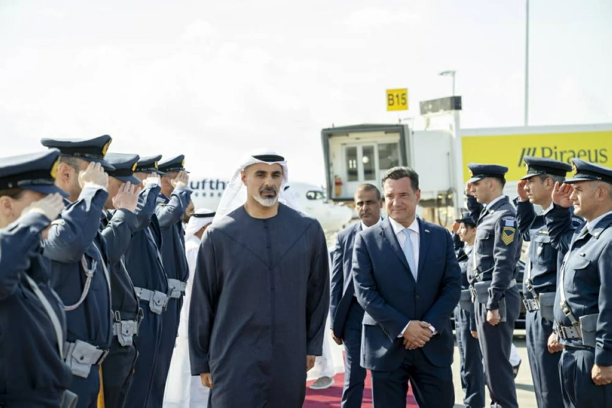 خالد بن محمد بن زايد يختتم زيارة رسمية إلى اليونان