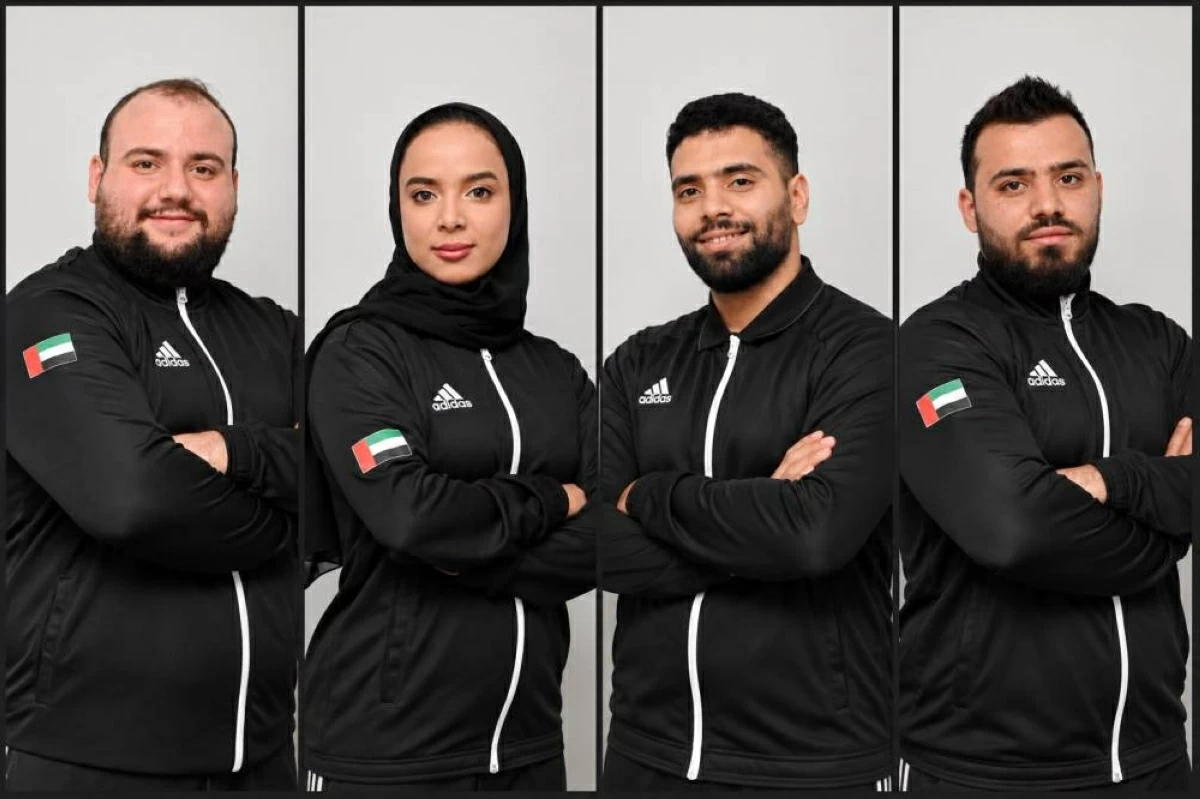 رباعي نادي أبوظبي لرفع الأثقال