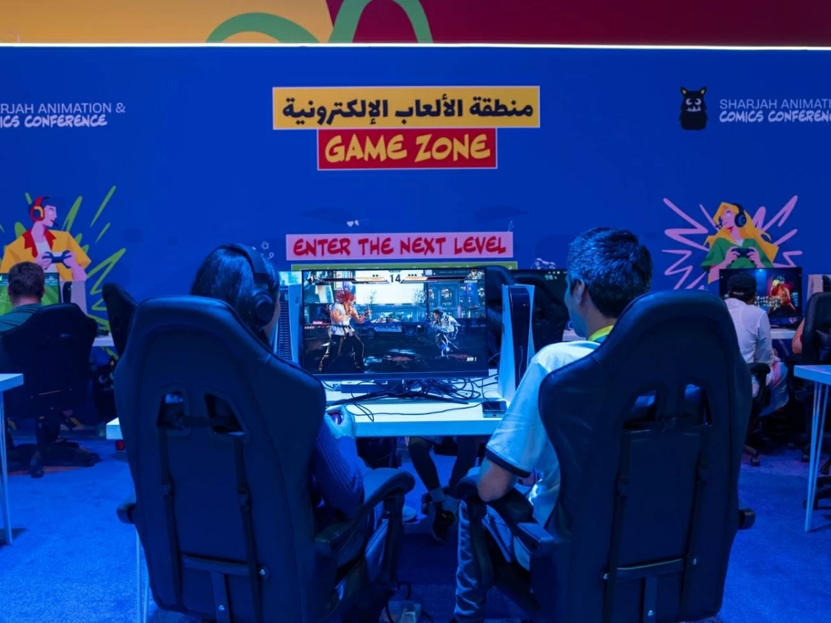 منافسات الألعاب الإلكترونية تجمع زوّار «الشارقة للرسوم المتحركة والقصص المصورة»