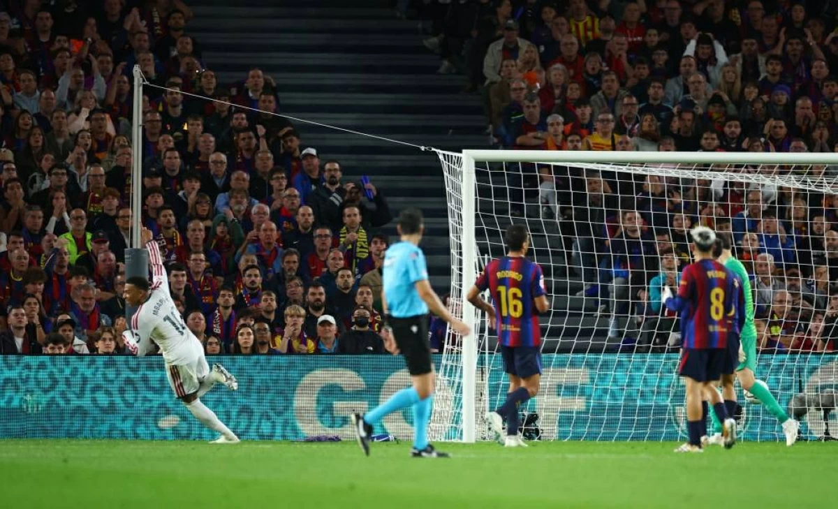 مبابي يحتفل بالهدف الأول لريال مدريد