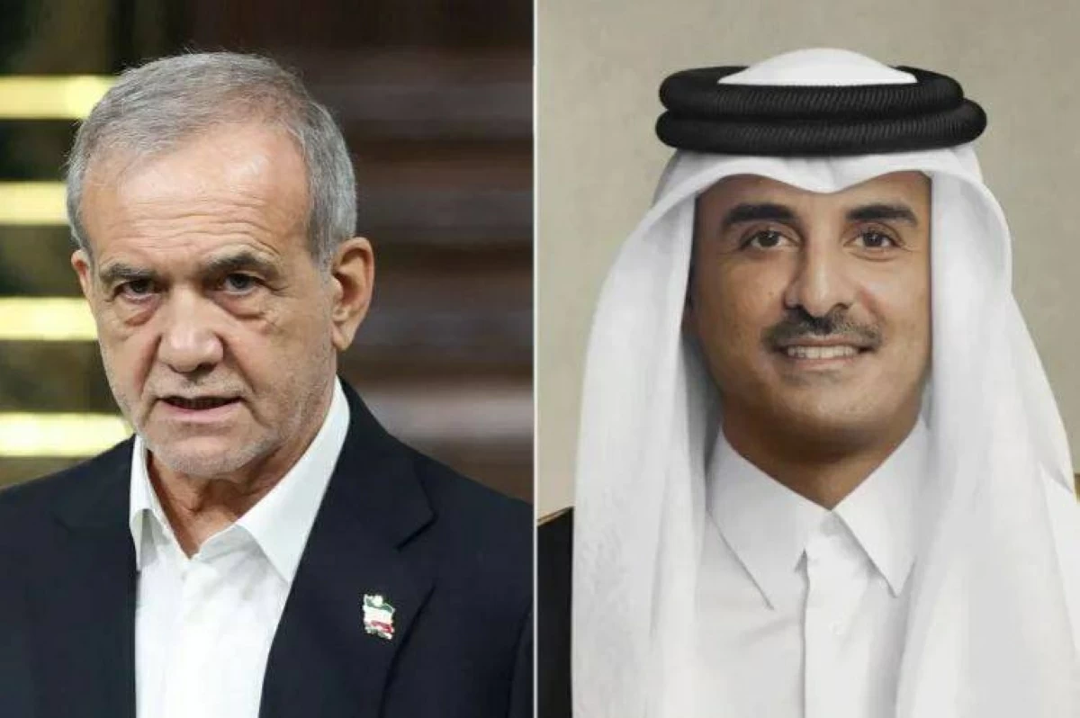 أمير قطر ورئيس إيران يجريان مباحثات في موسكو