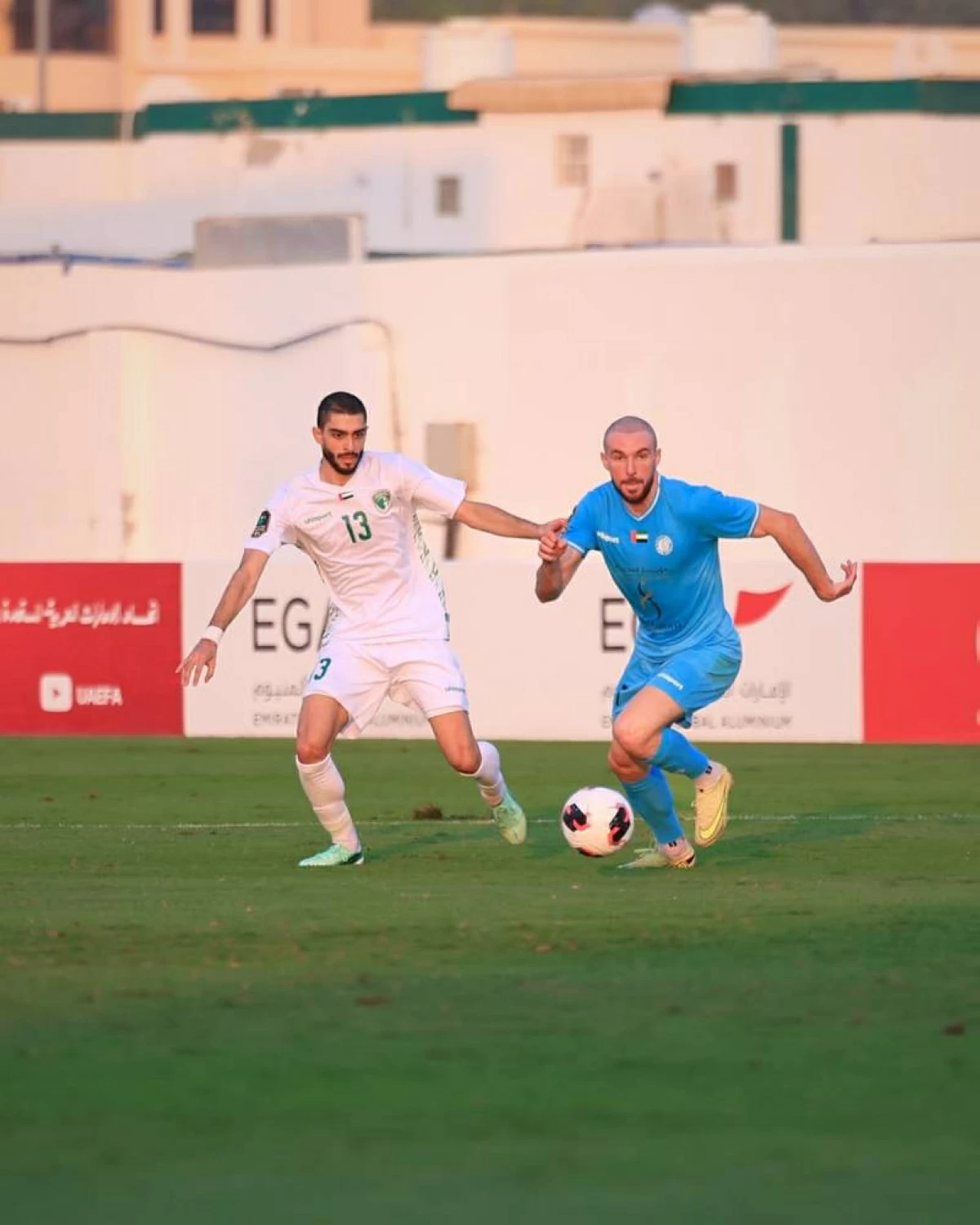 من مباراة الإمارات ودبا