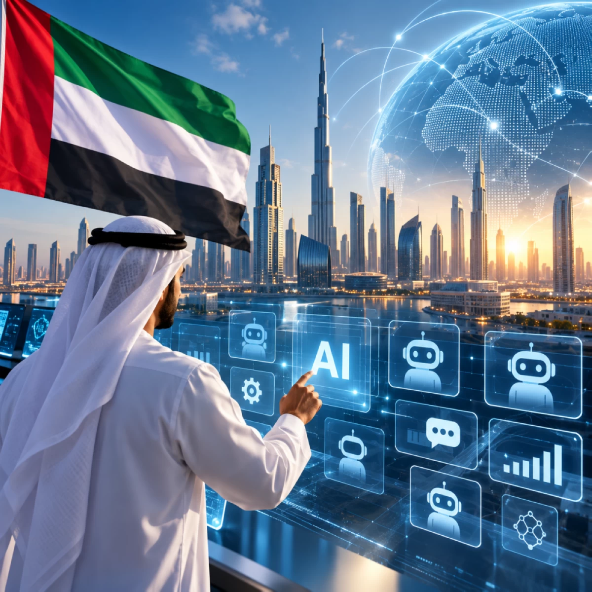 الإمارات توسّع نطاق التشغيل الفعلي للذكاء الاصطناعي