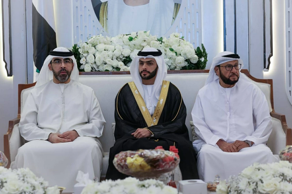 أحمد بن سعود  يحضر حفل أفراح بو عصيبة