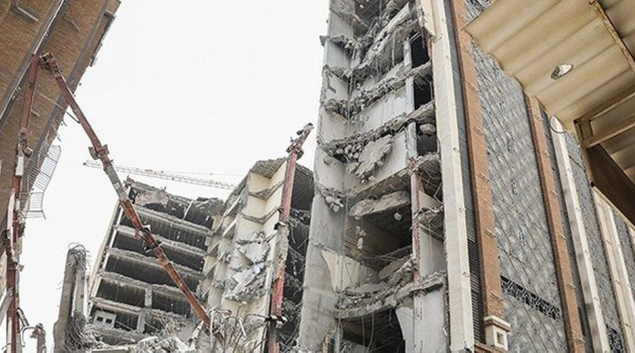 حصيلة انهيار المبنى في إيران ترتفع إلى 18 قتيلاً 