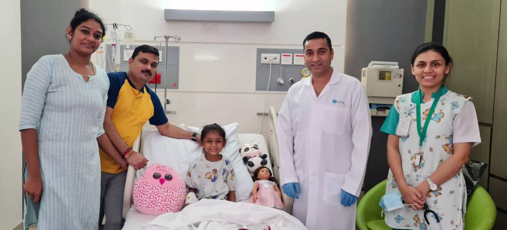 أطباء «إن إم سي رويال» في دبي ينقذون طفلة