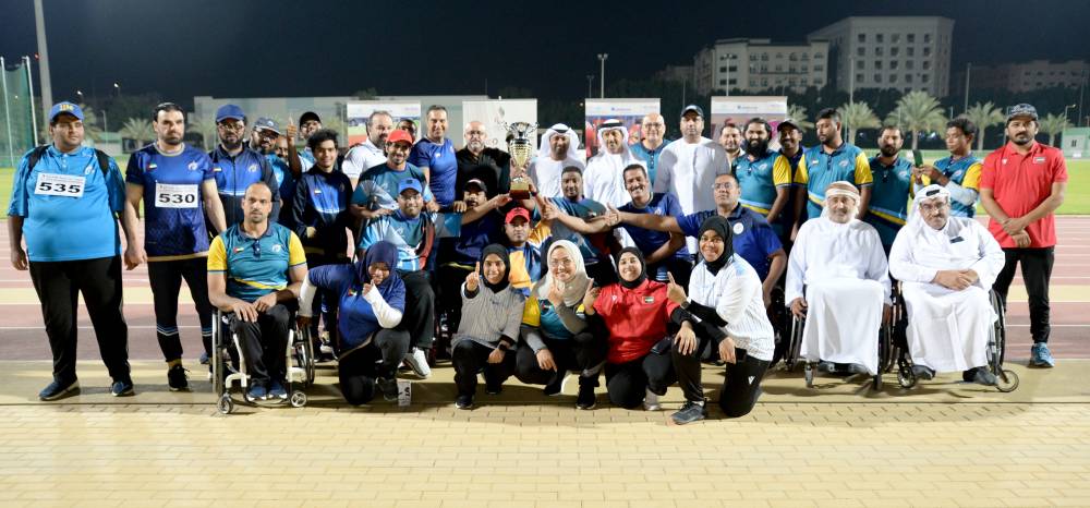 خورفكان يتألق في كأس قوى أصحاب الهمم