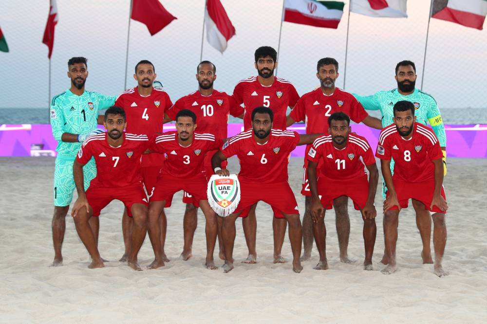 منتخب الإمارات رابع كأس آسيا للكرة الشاطئية