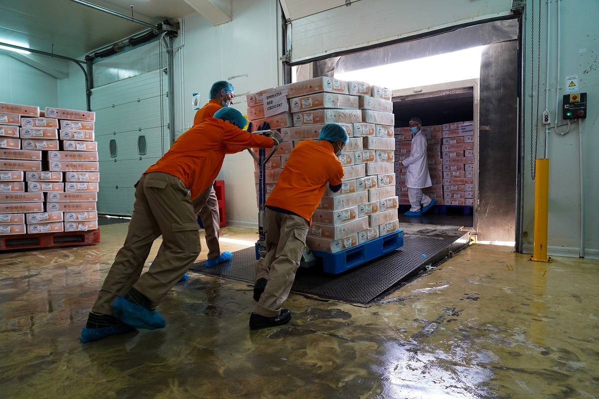 Image:«العجبان» تتبرع بـ 35 طناً من الدواجن خلال الشهر الفضيل