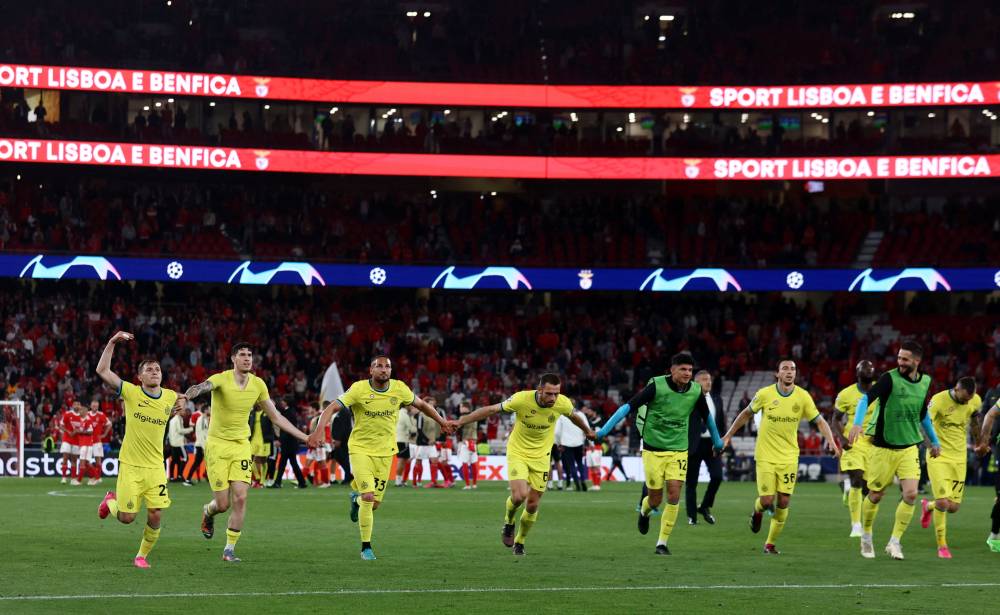 Image:إنتر يعود بفوز أوروبي مريح من«ملعب النور»