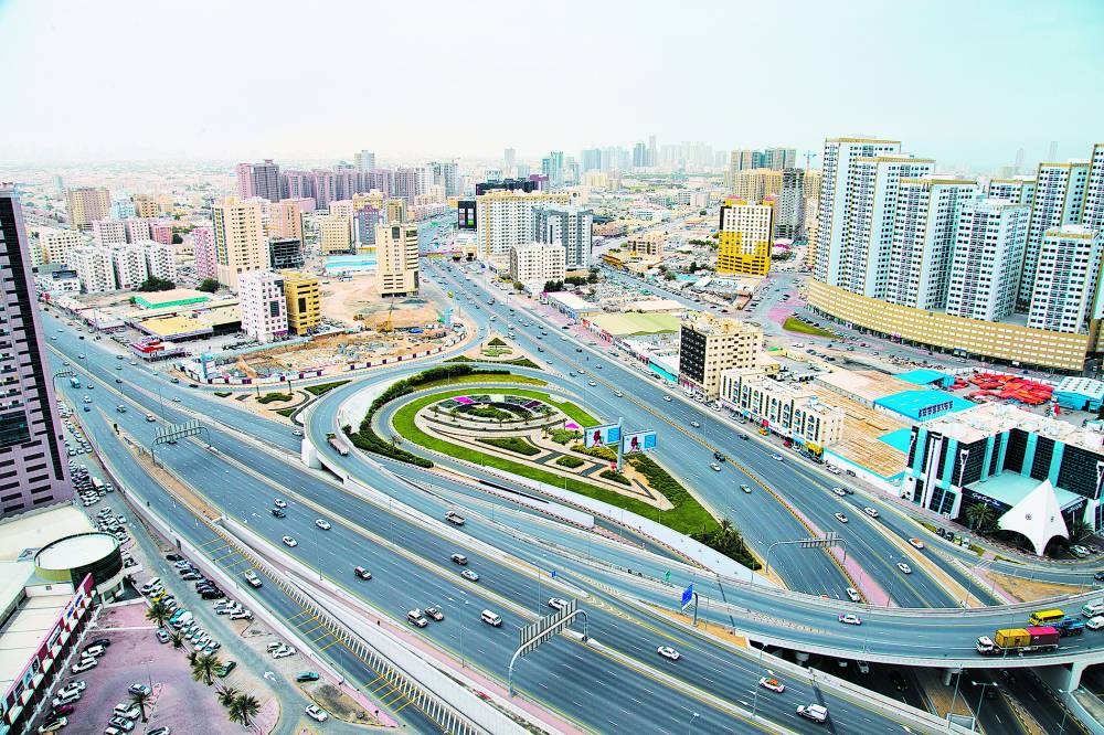 Image:974 مليون درهم تصرفات عقارات عجمان في مارس