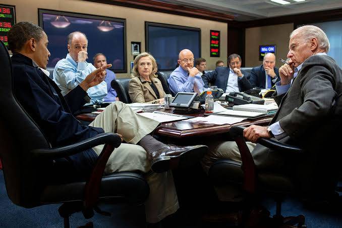 Image:لحظة مقتل بن لادن.. صور تنشر لأول مرة من داخل البيت الأبيض