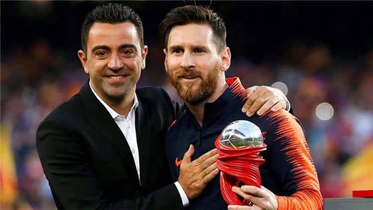 تشافي يكشف سبب تخلي ميسي عن برشلونة تشافي يكشف سبب تخلي ميسي عن برشلونة