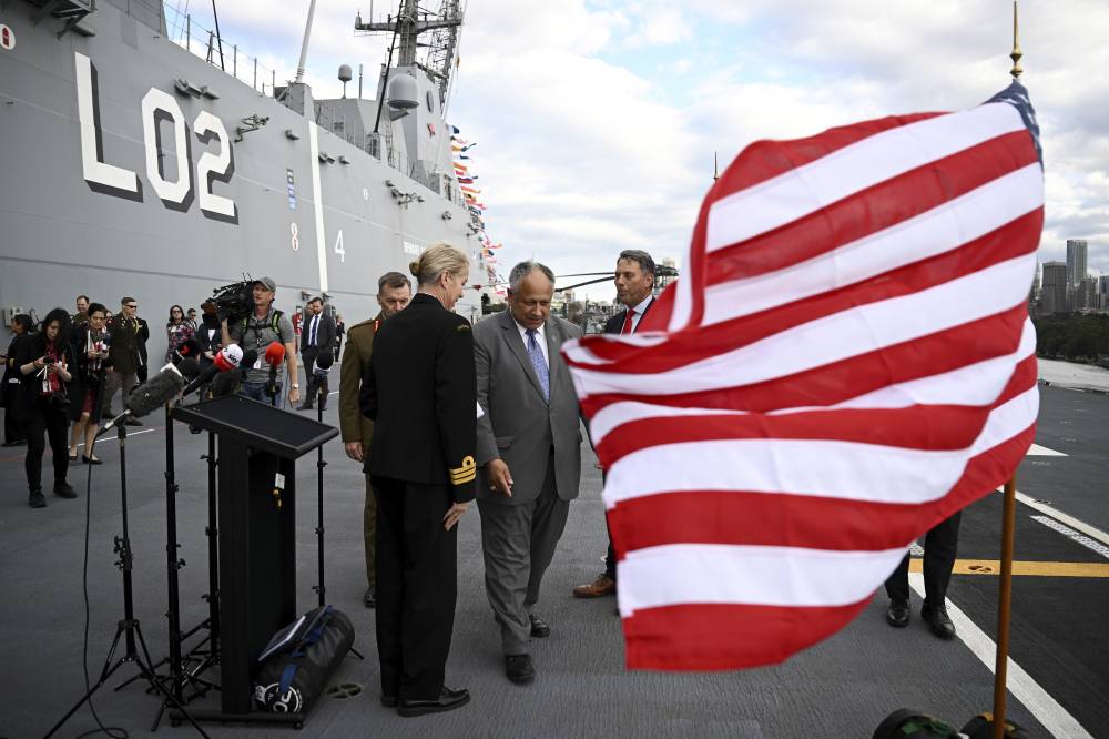 رداً على الصين.. أمريكا تشغل أول سفينة حربية في ميناء أجنبي