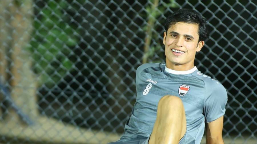 لاعب العراق بايش يتعرض لإصابة مفاجئة