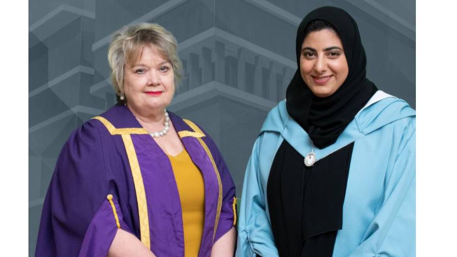 شما بنت سلطان تنال الدكتوراه الفخرية من جامعة هيريوت-وات دبي تقديراً لإسهاماتها