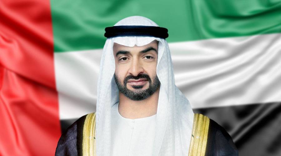 صورة رئيس الدولة محمد بن زايد