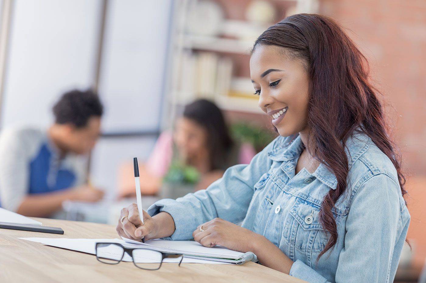 طلاب في إحدى الجامعات الأمريكية