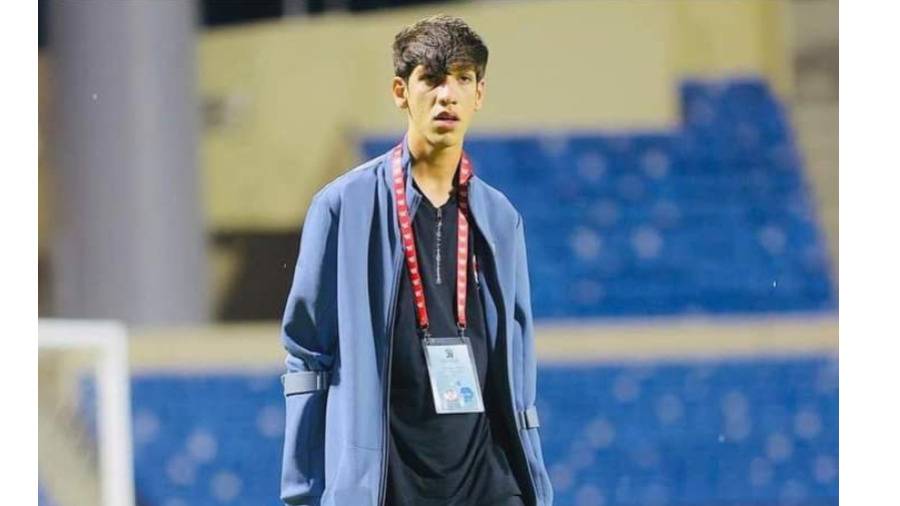 إصابة لاعب منتخب شباب العراق حيدر عبد الكريم