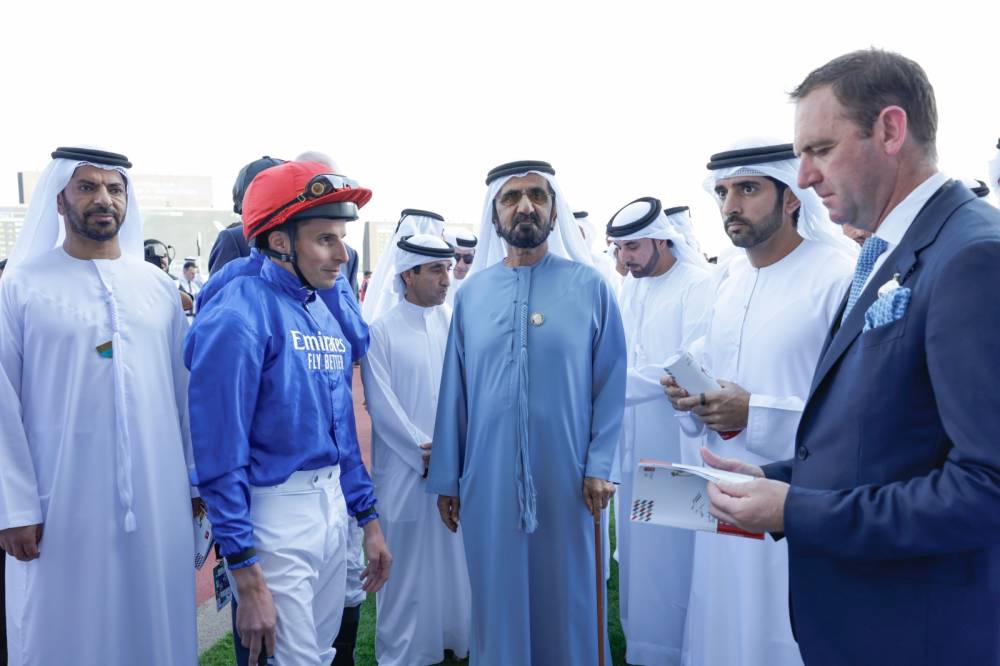 محمد بن راشد: دبي ملتقى عالم الخيل ومقر أبطاله