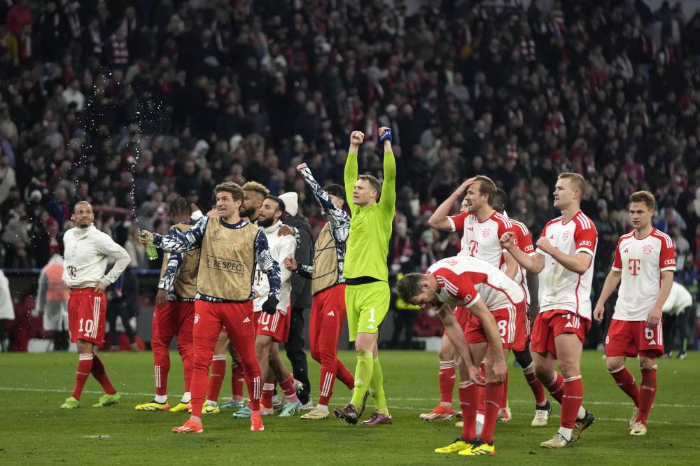 بايرن ميونيخ يقصي أرسنال من دوري أبطال أوروبا