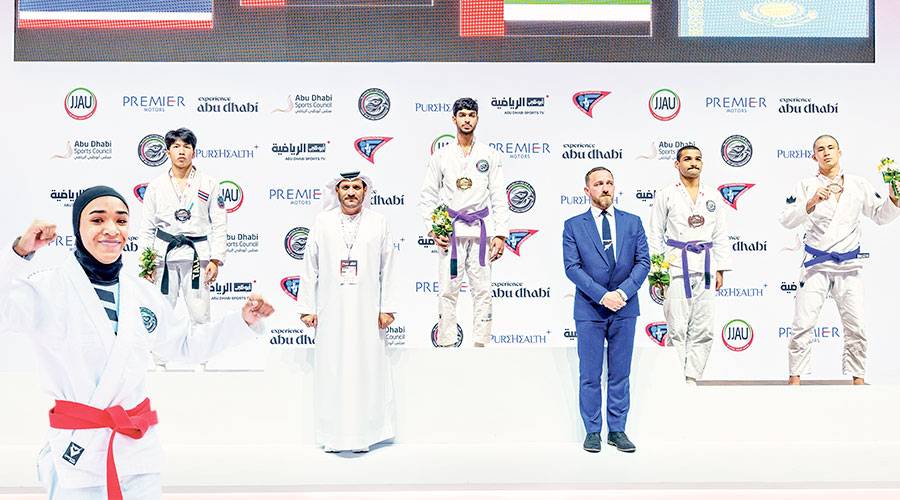 الإمارات على قمة بطولة آسيا للجوجيتسو