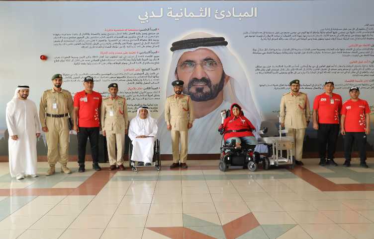 شرطة دبي تسجل كرسي الرماية لـ«أصحاب الهمم» عملاً فكرياً