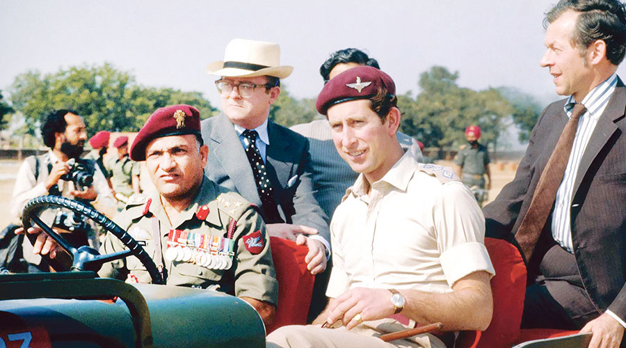 صورة قديمة للملك تشارلز