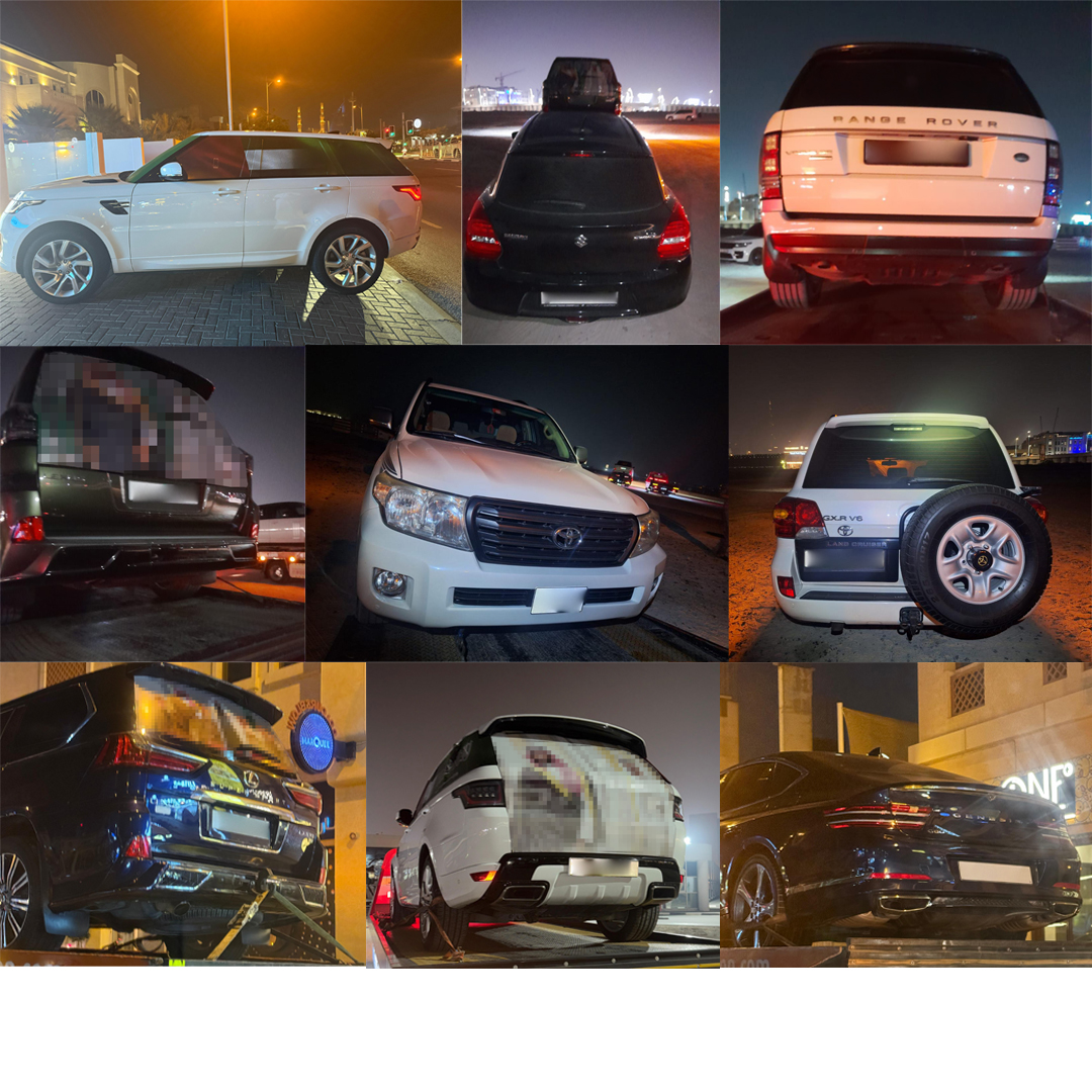 فيديو| شرطة دبي تحجز 11 مركبة ارتكب سائقوها أعمال الفوضى والضوضاء