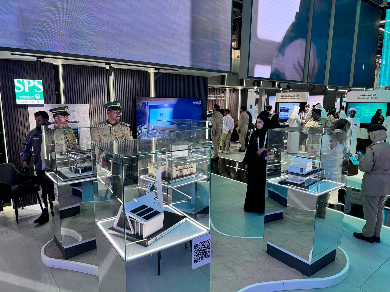 مراكز SPS تجذب الزوار إلى منصة شرطة دبي في جيتكس