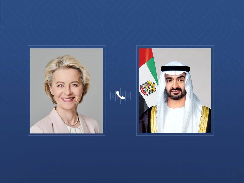 محمد بن زايد ورئيسة المفوضية الأوروبية يتفقان على إطلاق مفاوضات بشأن الشراكة الاقتصادية الشاملة محمد بن زايد ورئيسة المفوضية الأوروبية يتفقان على إطلاق مفاوضات بشأن الشراكة الاقتصادية الشاملة