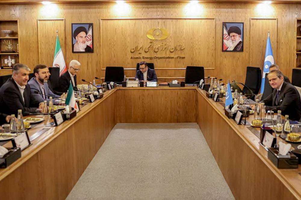 غروسي من طهران: المهلة قصيرة لإبرام اتفاق نووي غروسي من طهران: المهلة قصيرة لإبرام اتفاق نووي