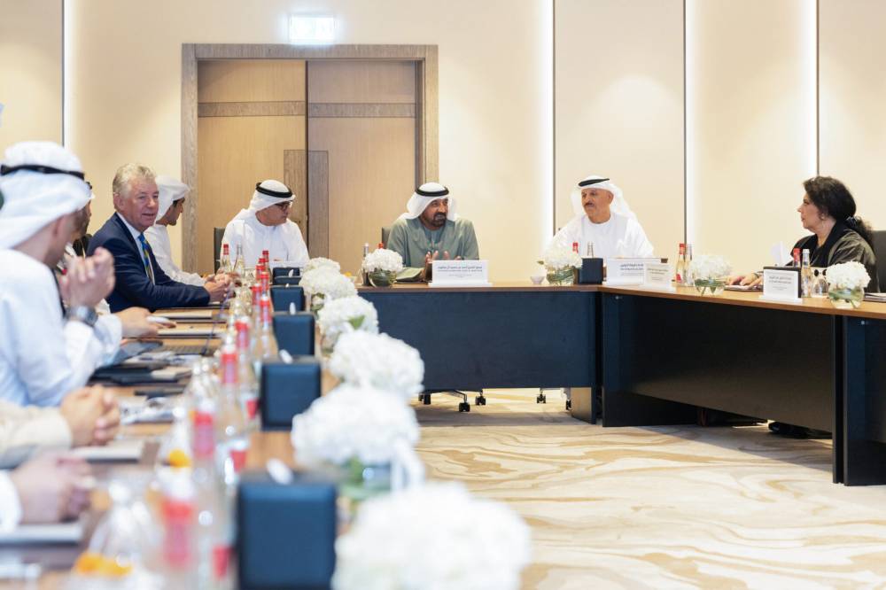 أحمد بن سعيد يترأس الاجتماع أحمد بن سعيد يترأس الاجتماع