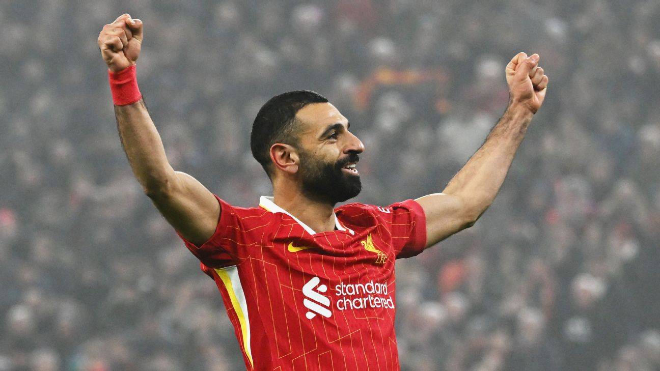 أرقام تاريخية بانتظار محمد صلاح.. هل يحققها في مباراة ليفربول وليستر سيتي؟ أرقام تاريخية بانتظار محمد صلاح.. هل يحققها في مباراة ليفربول وليستر سيتي؟