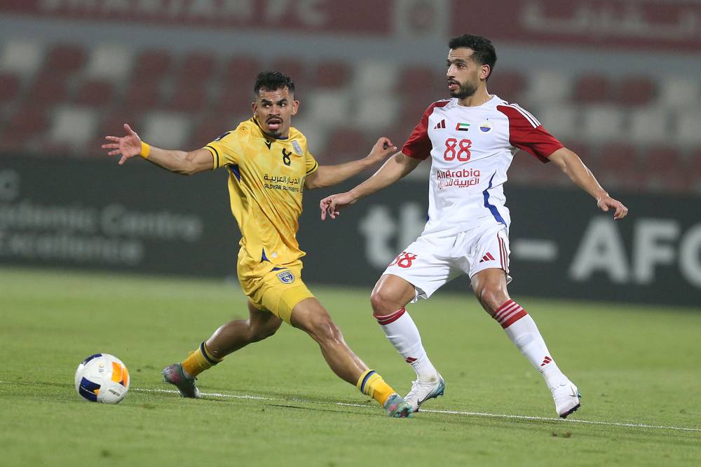 مباراة الشارقة والتعاون السعودي- دوري أبطال آسيا تصوير : (( هيثم الخاتم ))