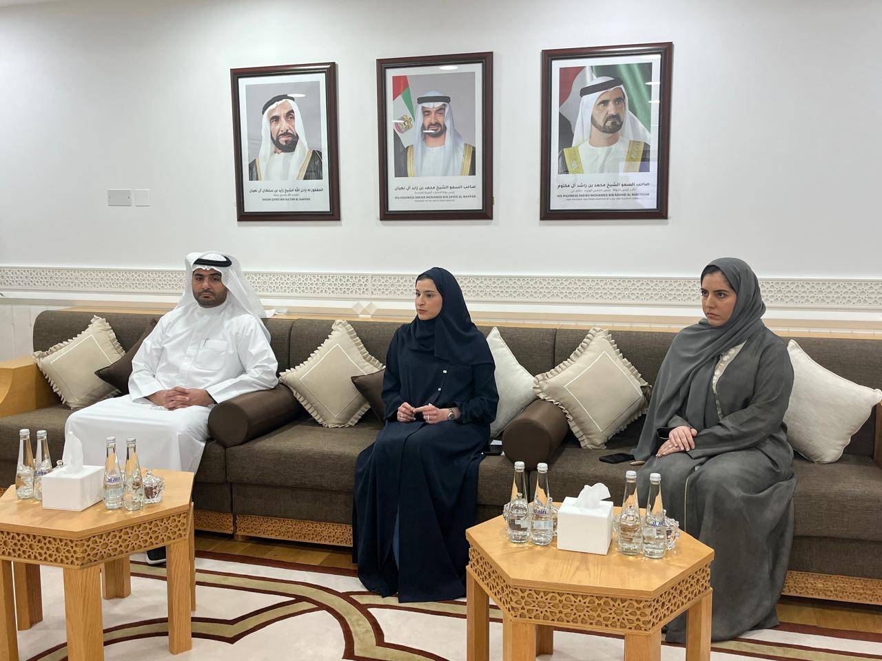 خلال لقاء إعلامي في أبوظبي