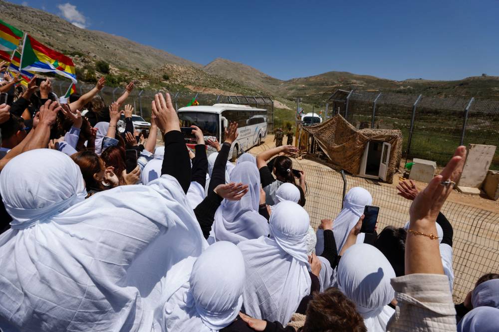 وفد من دروز سوريا يزور مقاماً دينياً في إسرائيل