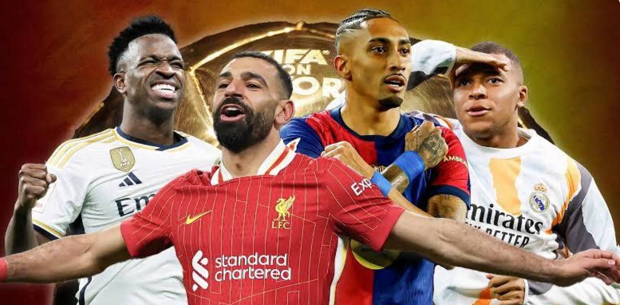 مفاجأة.. رافينيا يرشح محمد صلاح لجائزة الكرة الذهبية
