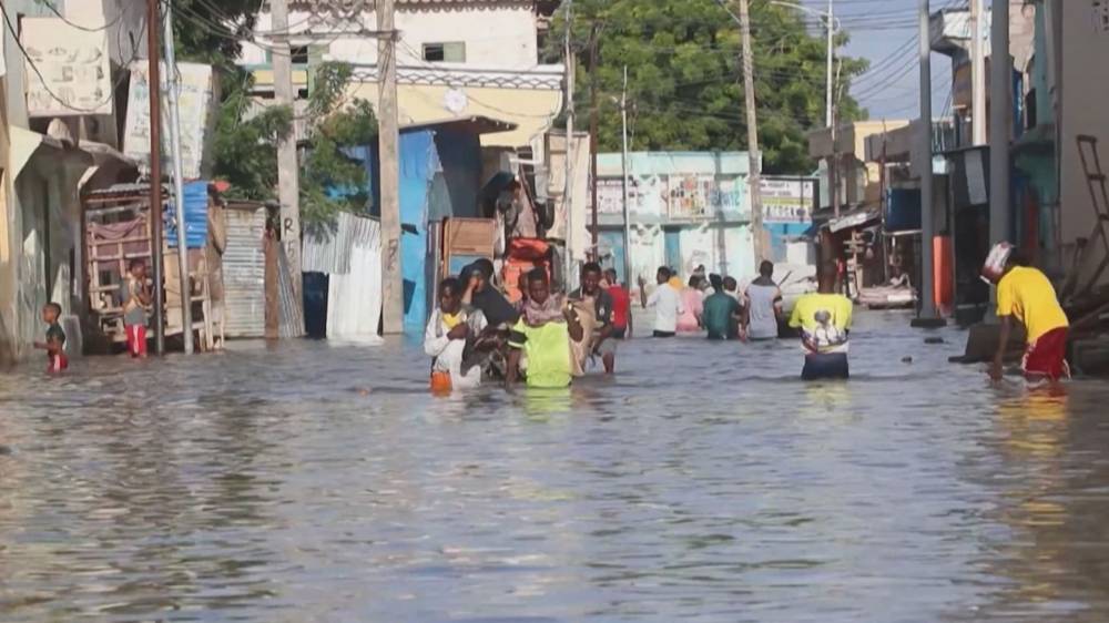 مقتل شخصين بسبب الفيضانات في الصومال